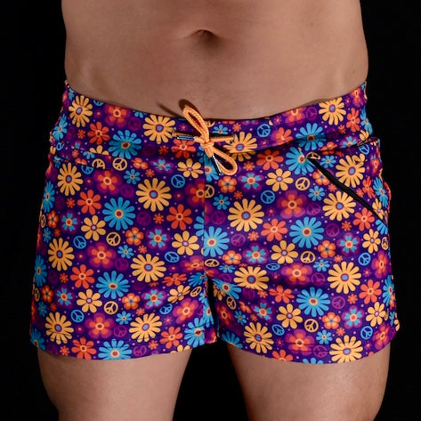 The Zaddy Shorts - Flower Power