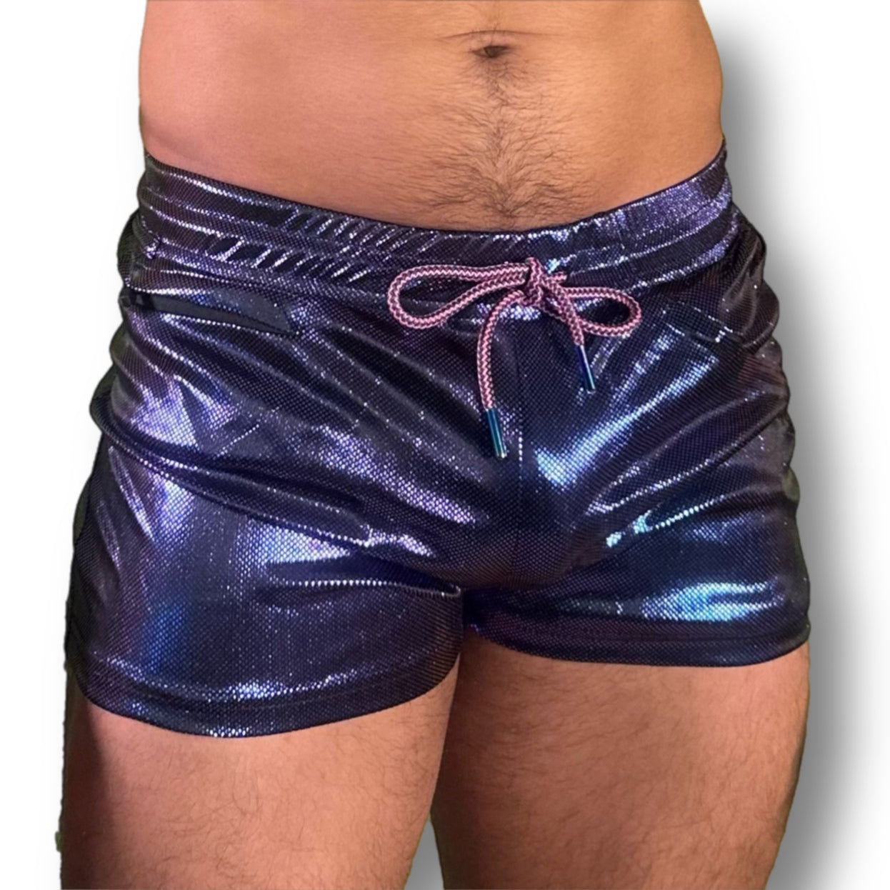 The Zaddy Shorts - Purple Disco