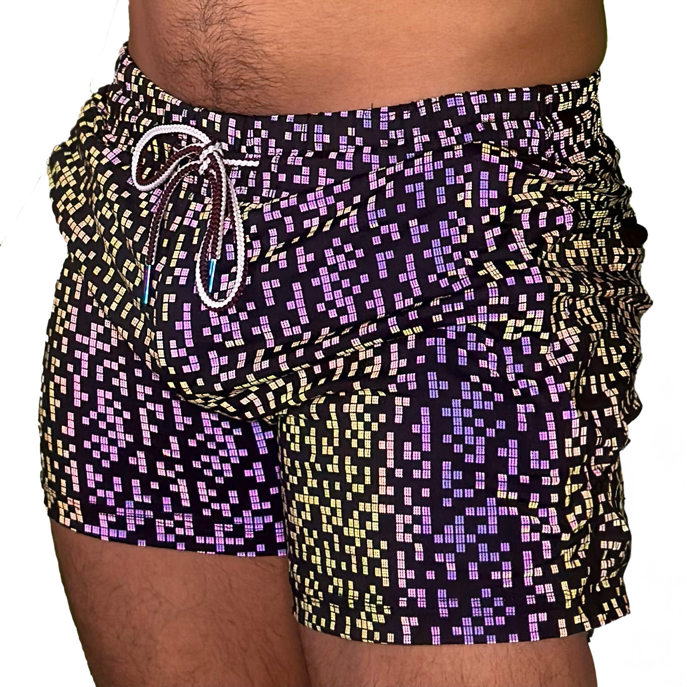 Flash Reflective Tetris Weekender Shorts