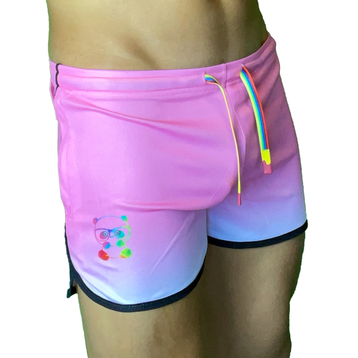 The "VPL" Party Shorts - Ombré Pink