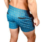 Blue Plaid Weekender Shorts