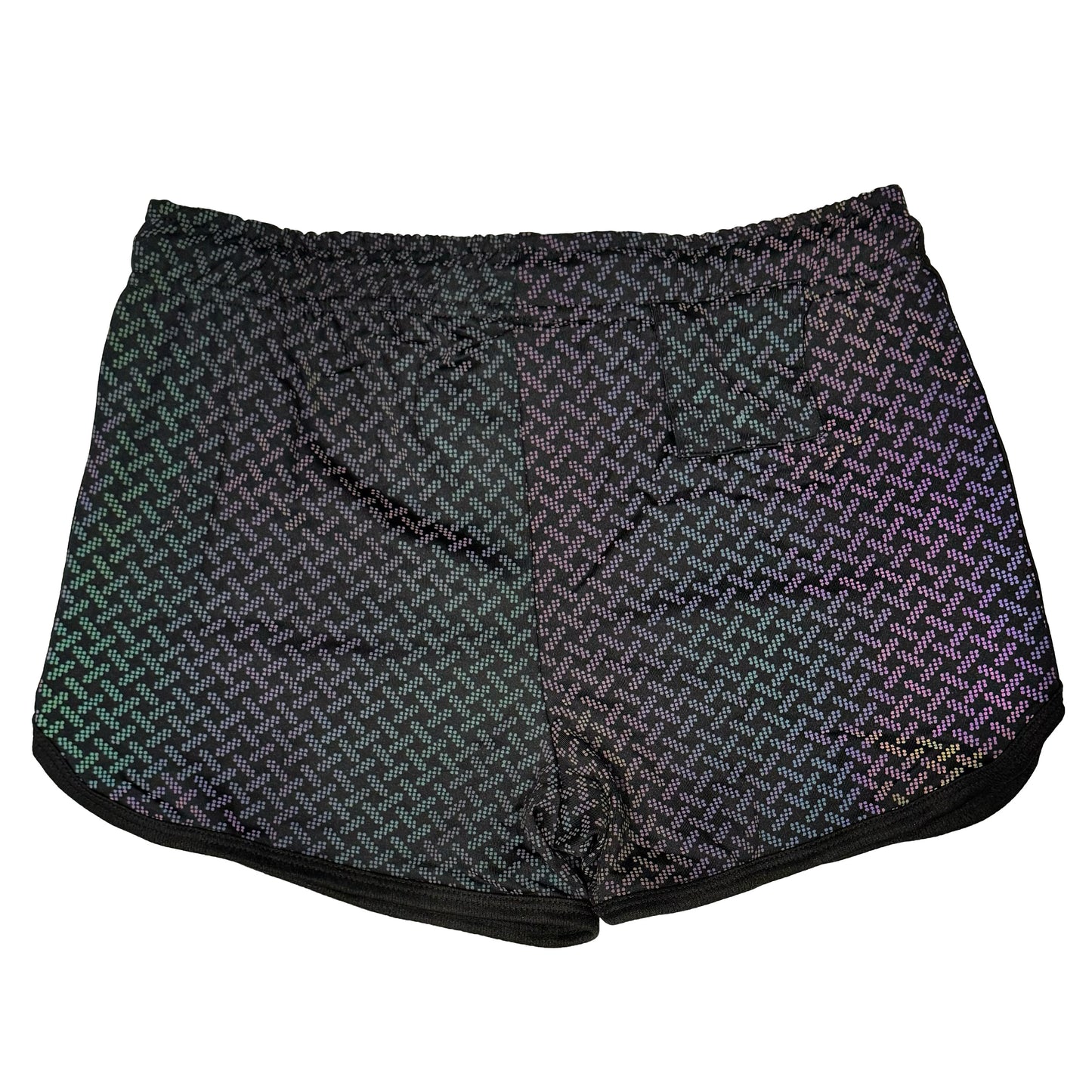 The "VPL" Party Shorts - Flash Reflective Weave