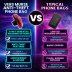 Anti-Theft Phone Bag - The RED Vers Murse Collection