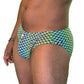 Party Bottoms - UV Green Mermaid Classic Cut Party & Swim Brief