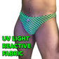 Party Bottoms - UV Green Mermaid Classic Cut Party & Swim Brief