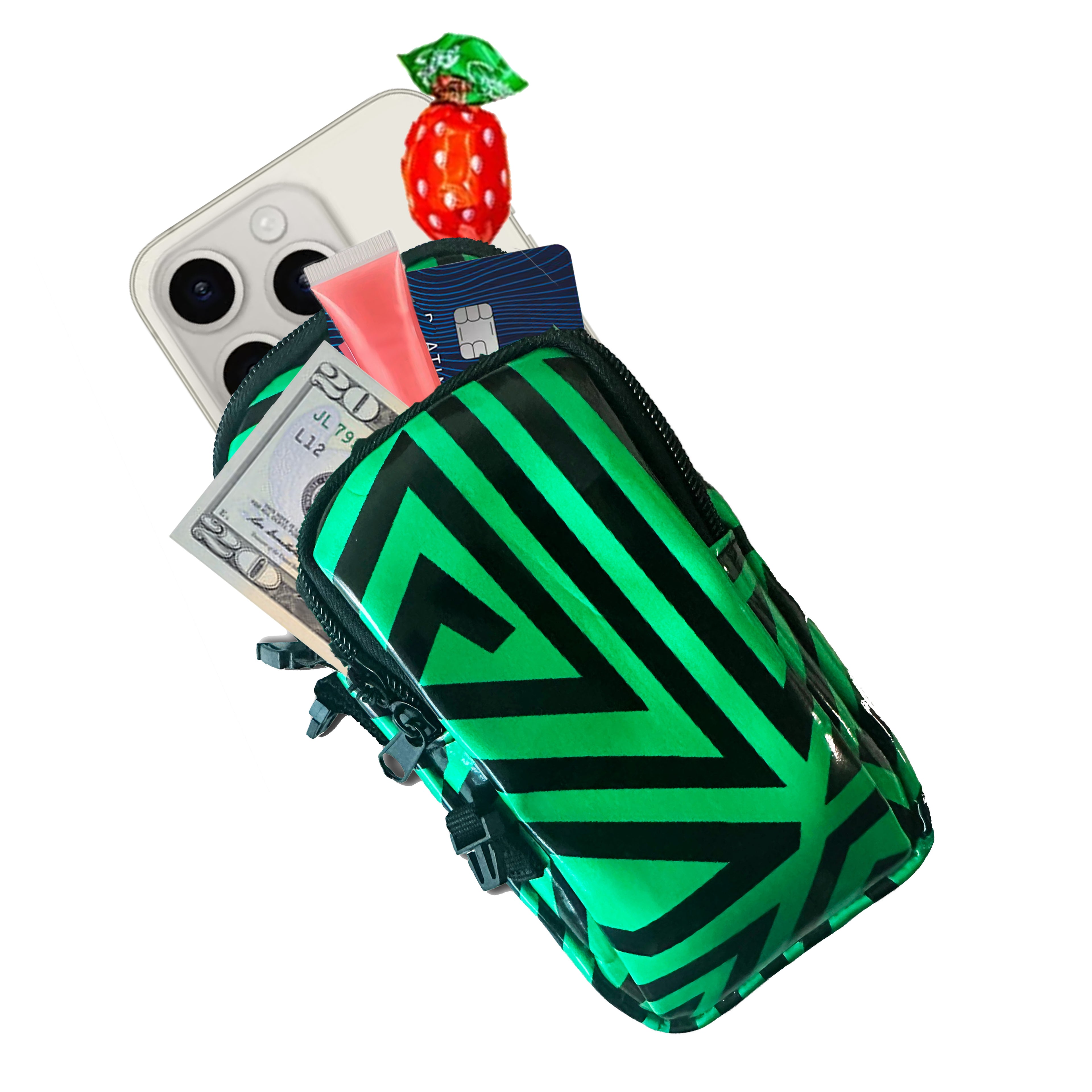 The GREEN Vers Murse Collection - Anti-Theft Phone Bag