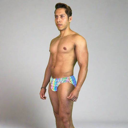 Party Bottoms - Reflective Loom Classic Cut Party & Swim Brief