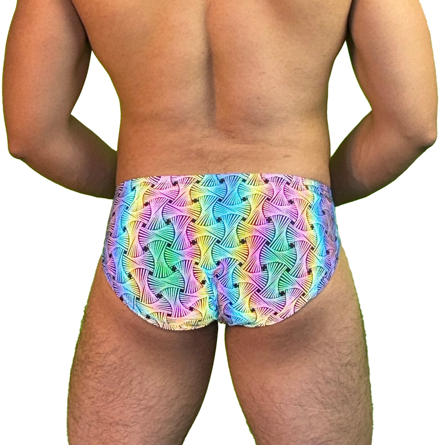Party Bottoms - Reflective Loom Classic Cut Party & Swim Brief