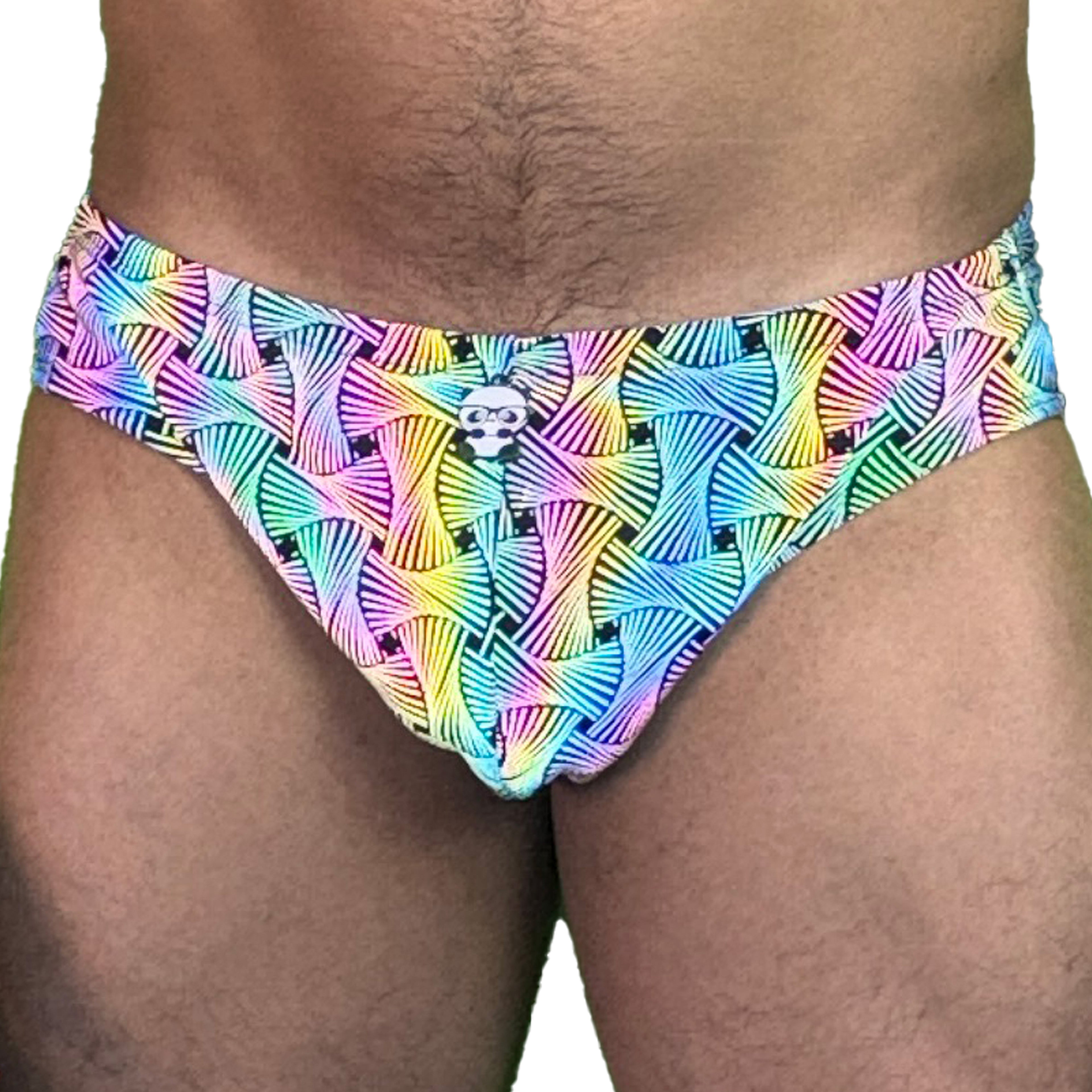Party Bottoms - Reflective Loom Classic Cut Party & Swim Brief