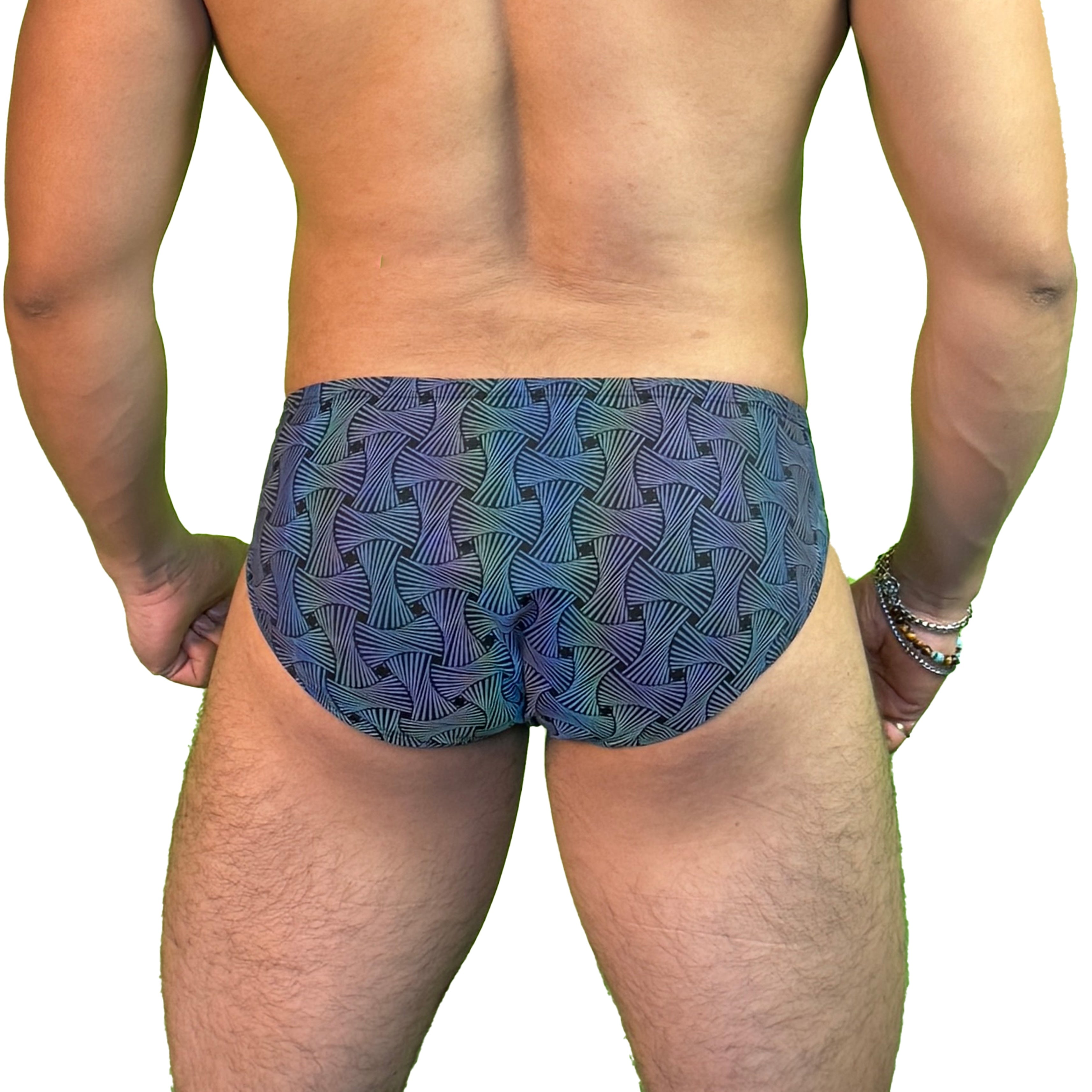 Party Bottoms - Reflective Loom Classic Cut Party & Swim Brief