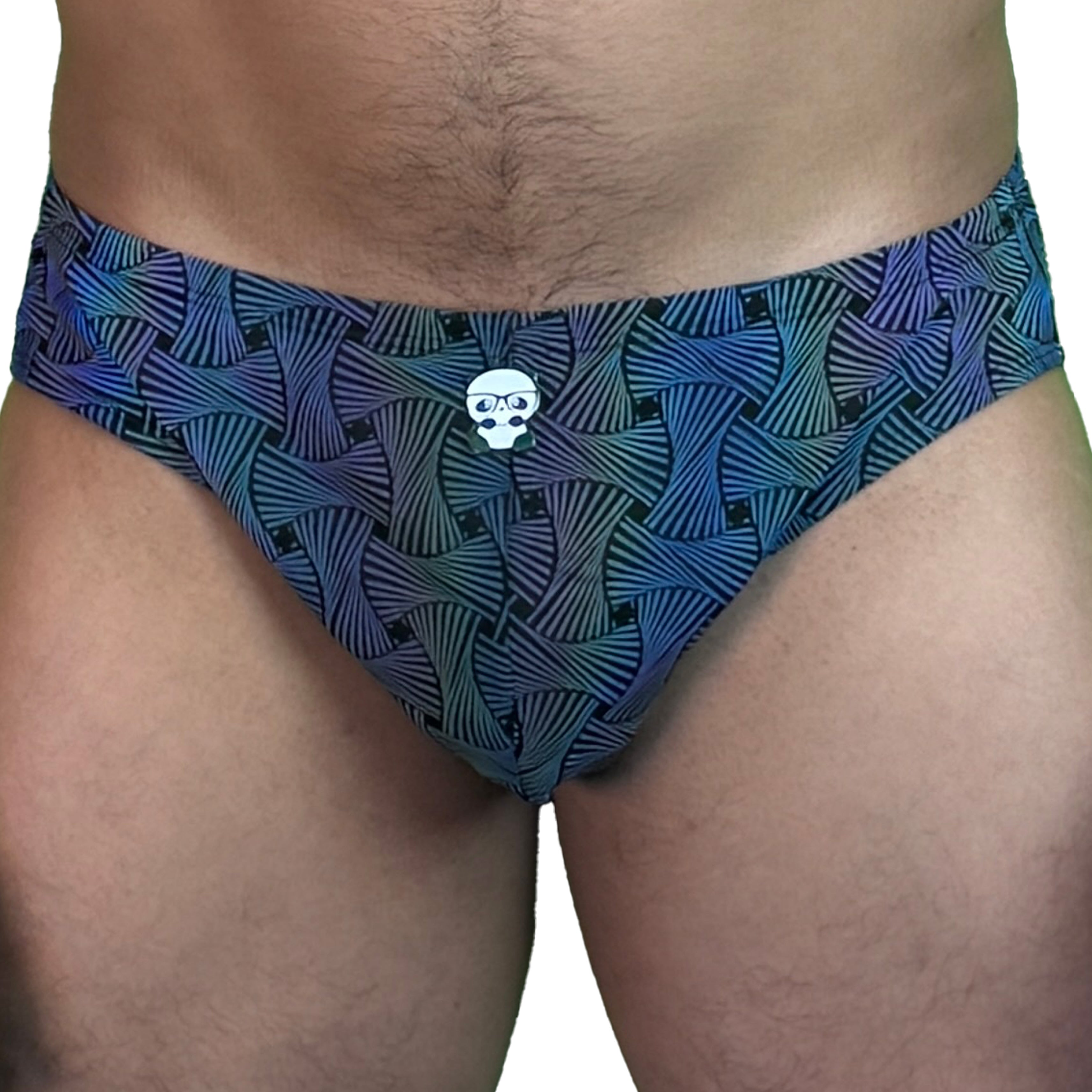 Party Bottoms - Reflective Loom Classic Cut Party & Swim Brief