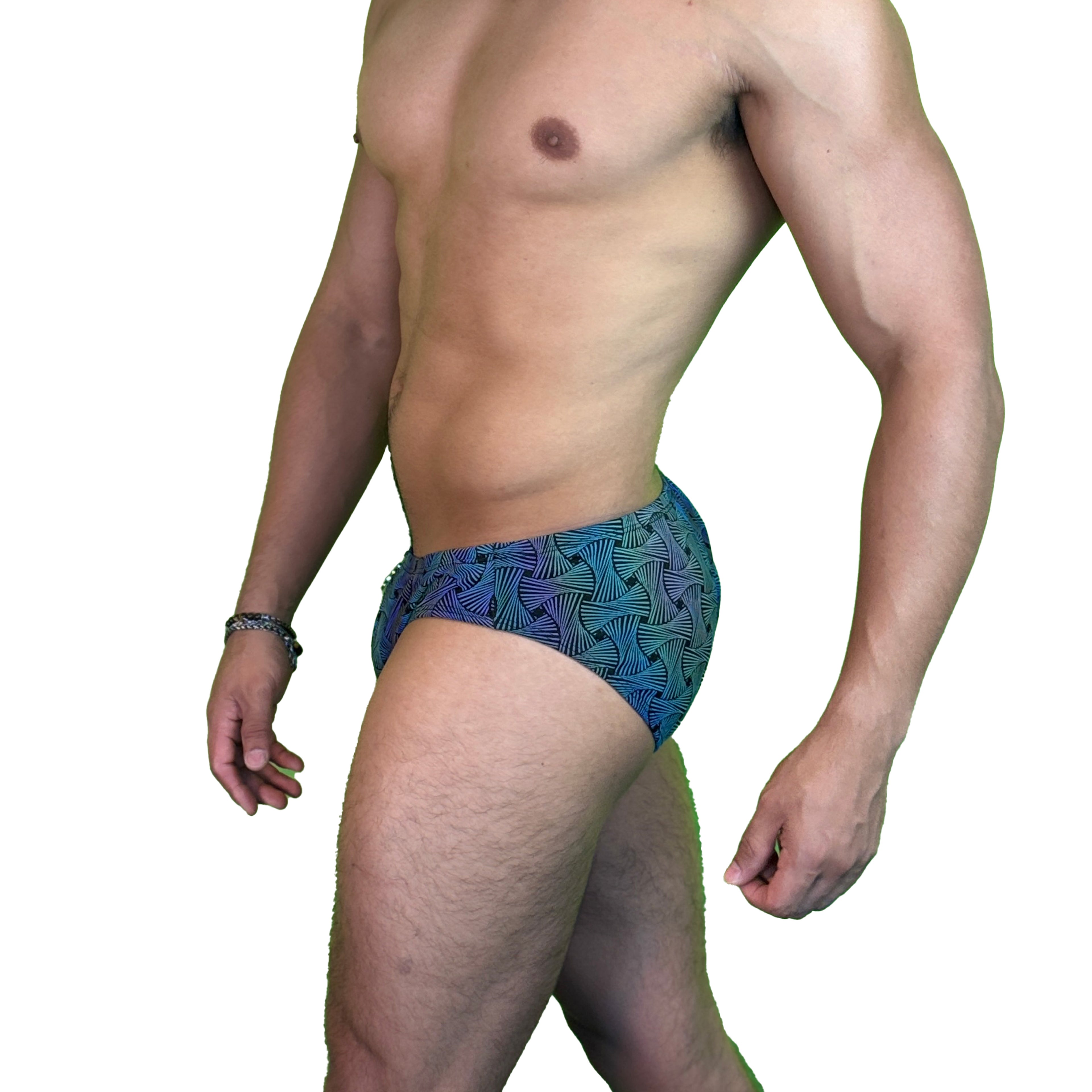 Party Bottoms - Reflective Loom Classic Cut Party & Swim Brief