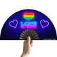 Love is Love - Neon Lights Pride Fan