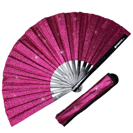 NEW Glitter Fans with Matching Fan Holsters