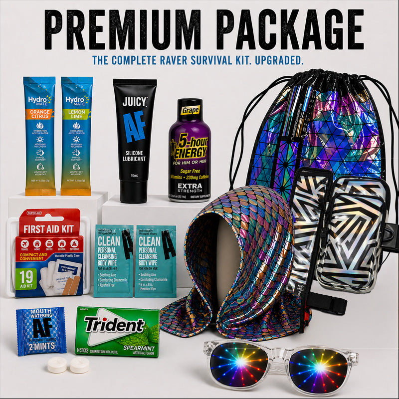 Festival Survival Kit - Essential Items for Every Rave or Party