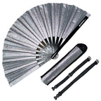 NEW Glitter Fans with Matching Fan Holsters