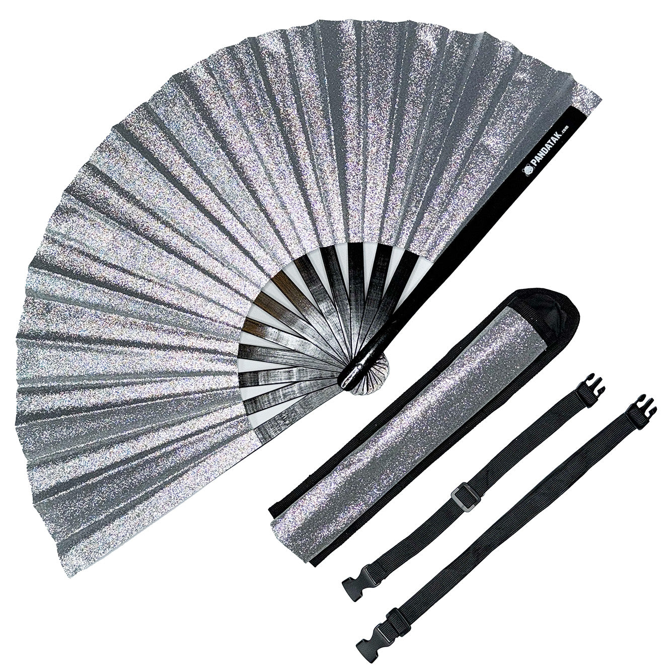 NEW Glitter Fans with Matching Fan Holsters