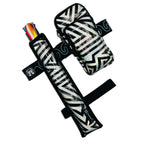 Anti-Theft Phone Bag - The Silver ZIGZAG Vers Murse Collection