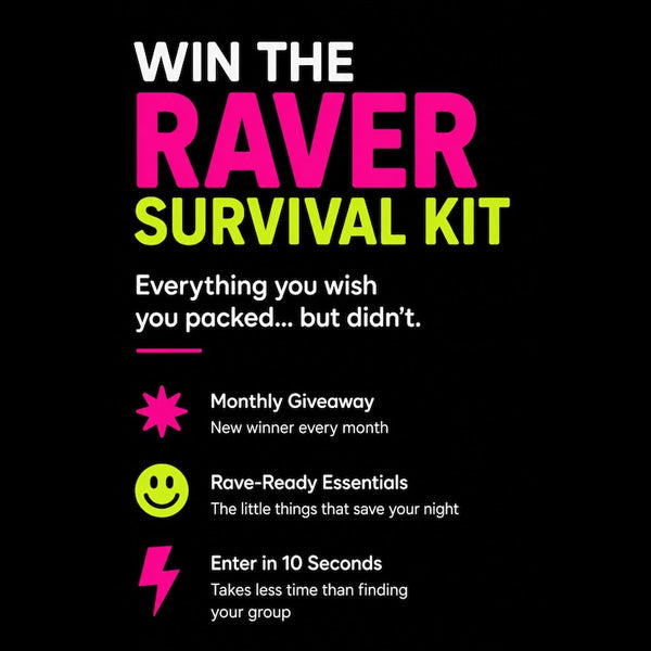 Festival Survival Kit - Essential Items for Every Rave or Party