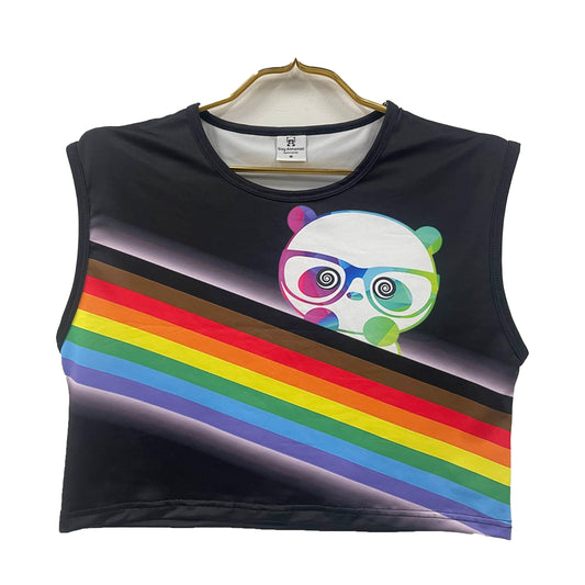 Panda Pride Crop Top