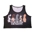 Ask Me About My Butthole Crop Top