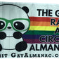 Gay Almanac Mini Flag