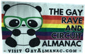 Gay Almanac Mini Flag