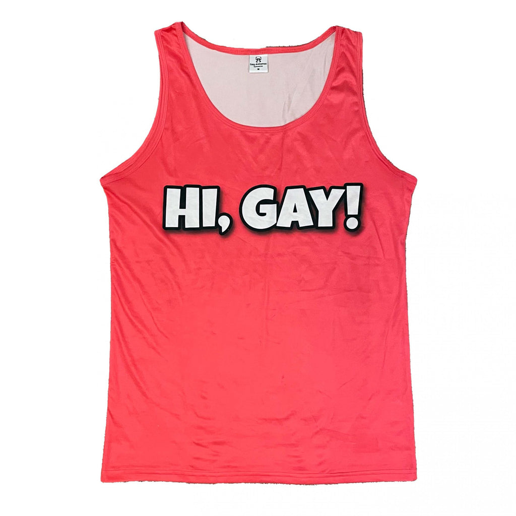 "Hi, Gay!" Tank Top
