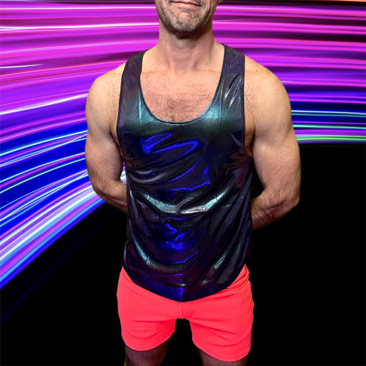 Purple Disco Muscle Tank