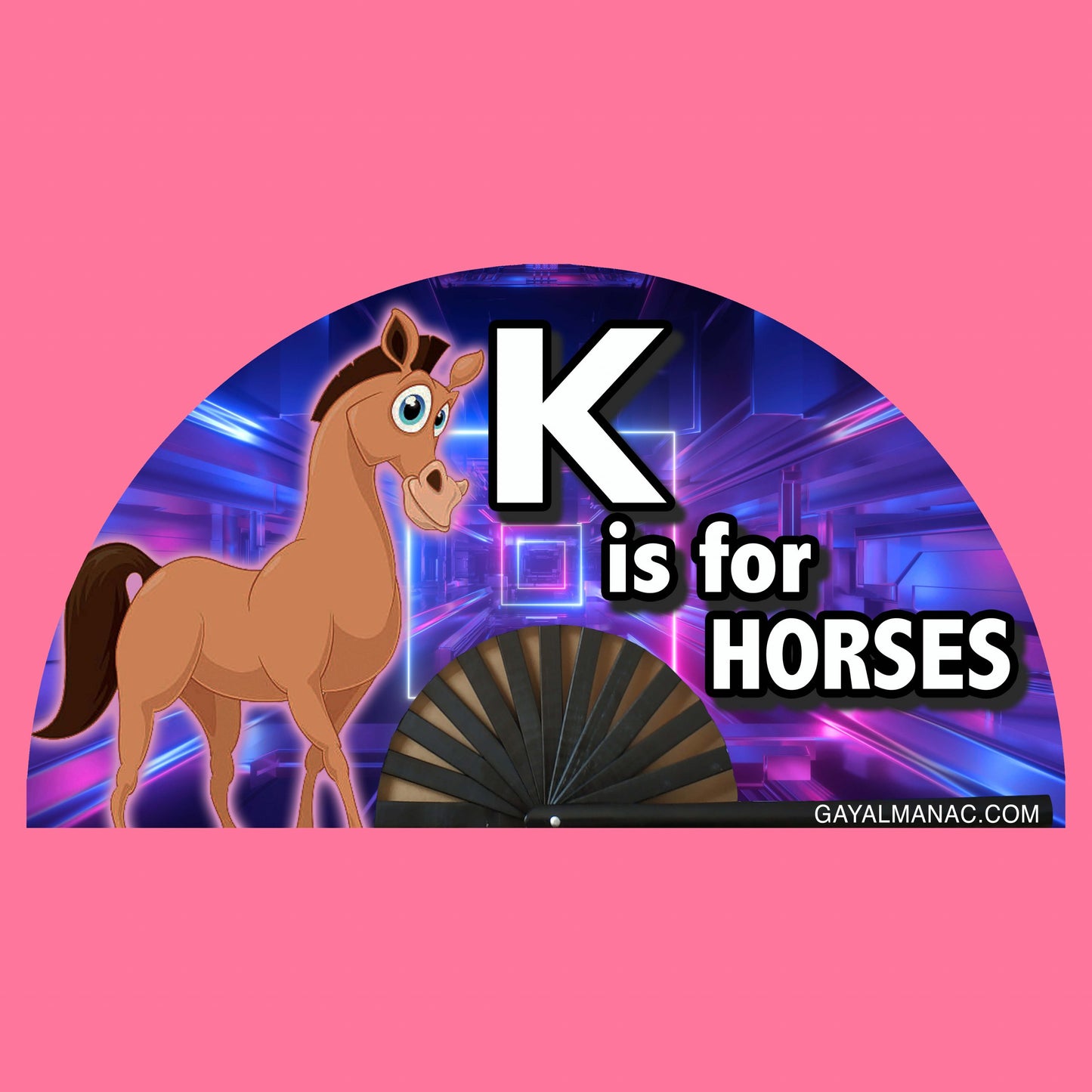 K is for Horses Fan