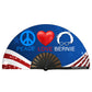 Peace Love Bernie Fan