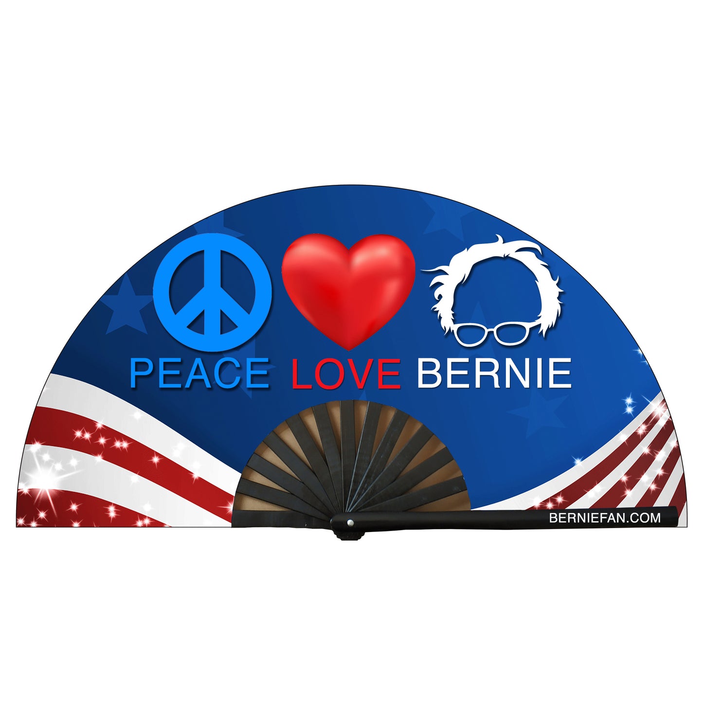 Peace Love Bernie Fan