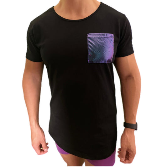 Purple Disco Pocket T