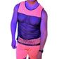 UV Orange Mesh Tank
