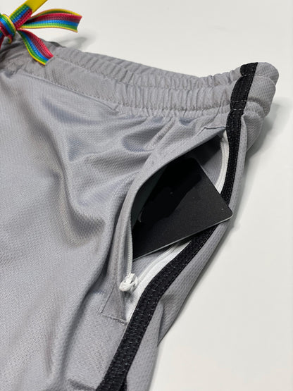 The "VPL" Party Shorts -Electric Pink Snakeskin